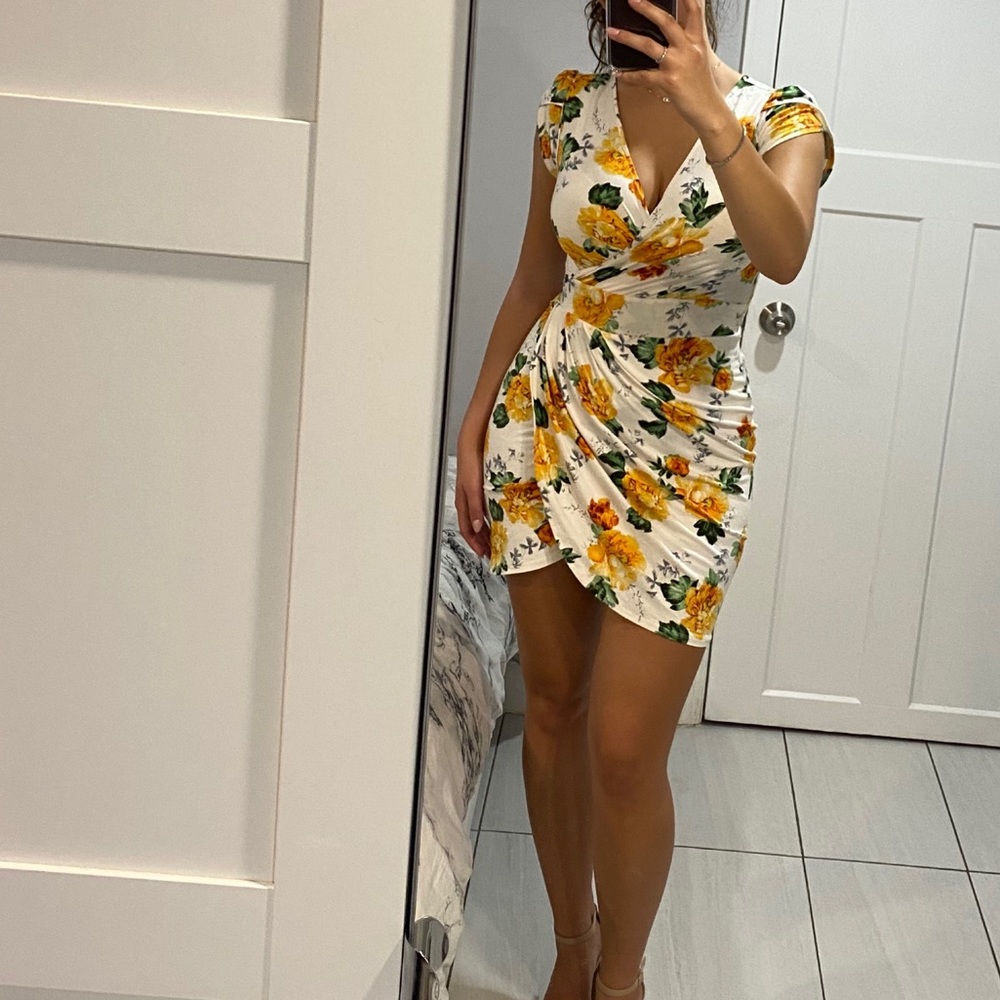 Floral summer dress